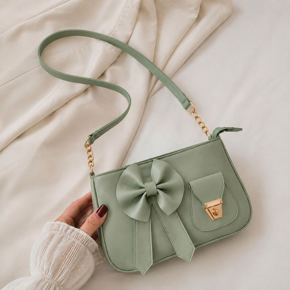 Bella Bow Mini Shoulder Bag