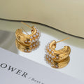 ZJX-169 Pearl Bali Earrings