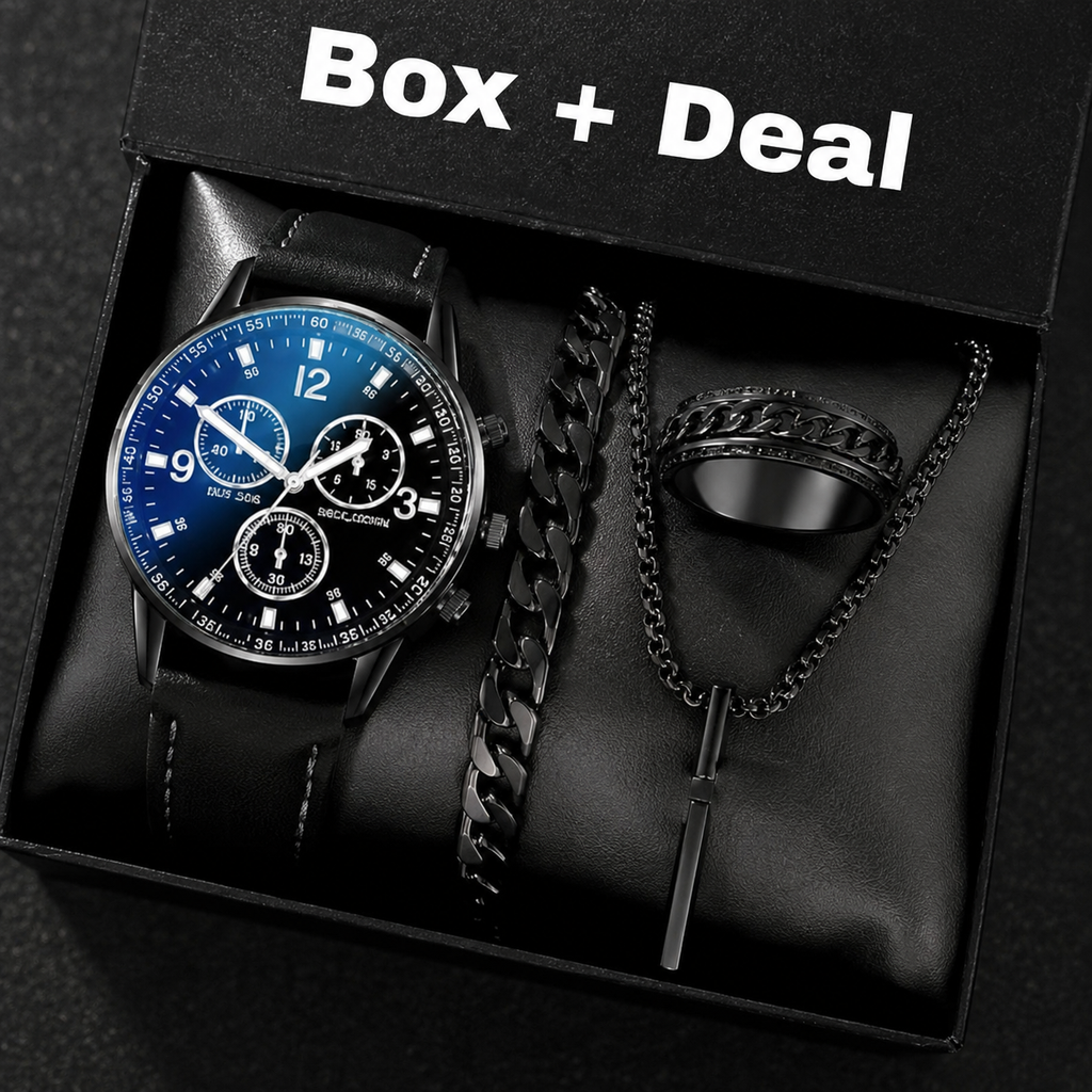 Black Casual Watch