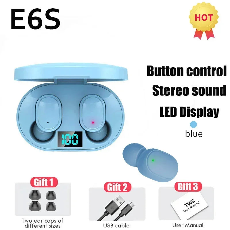 E6s Wireless Earbuds