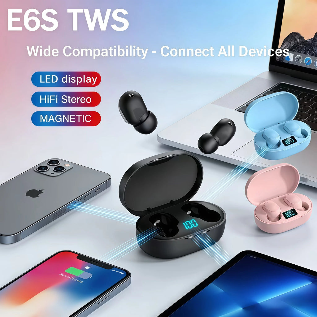 E6s Wireless Earbuds
