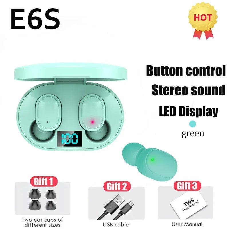 E6s Wireless Earbuds