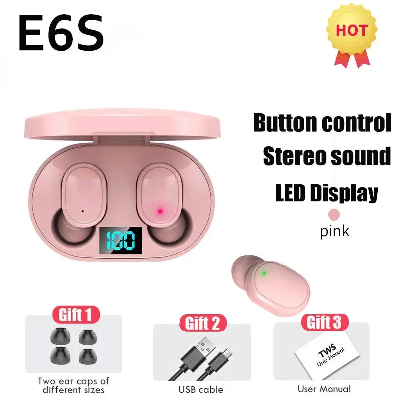 E6s Wireless Earbuds