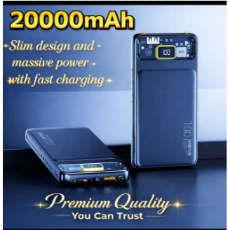 20000mAh 100W PD Power Bank
